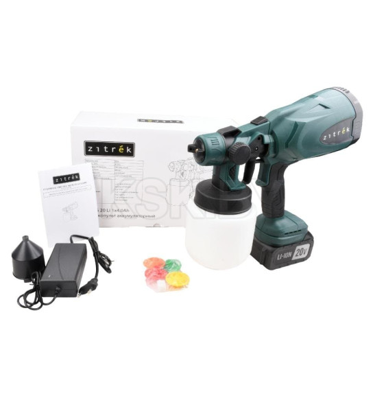 Краскопульт аккумуляторный Zitrek ZKSG 20 Li (085-1030) 