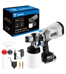 Краскопульт аккумуляторный DEKO SG20DK Max 083-1135