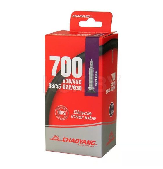 Камера велосипедная бутиловая 700х38/45C FV-48MM CHAOYANG Y122608 (Y122608) 