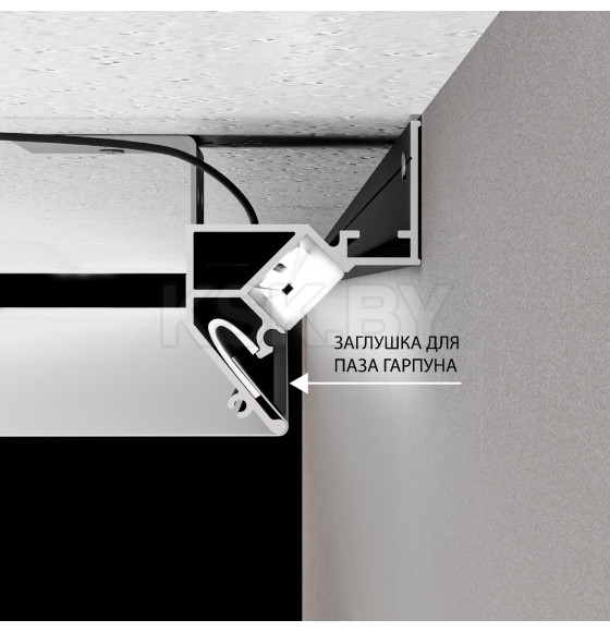Профиль теневой под натяжной потолок Arte Lamp GAP A680206 (A680206) 
