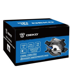 Пила циркулярная DEKO CSDK-1500 PRO