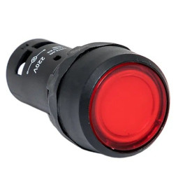 Кнопка SW2C-10D с подсветкой красная NC EKF PROxima