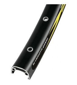 Обод YAKUO YKL-D24 26"х32Hх14G, A/V, 520G/PC, чёрный пистонированный
