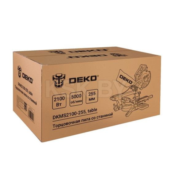 Пила торцовочная со станиной DEKO DKMS2100-255 (085-1074) 