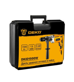 Дрель ударная DEKO DKID1500W