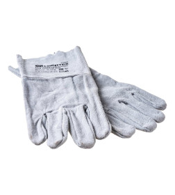 Перчатки спилковые с манжетой для садовых и строительных работ, размер XL Сибртех 679042