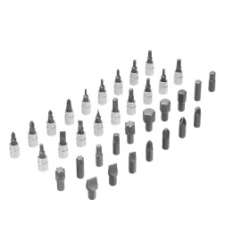 Набор головок и бит 1/2", 1/4" CrV S2 (109 предметов) Denzel 15814