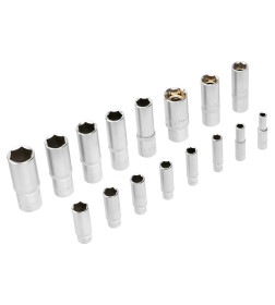 Набор головок и бит 1/2", 1/4" CrV S2 (109 предметов) Denzel 15814