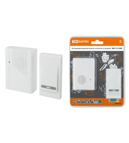 Звонок беспроводной на батарейках ЗББ-11/3-36М TDM SQ1901-0003