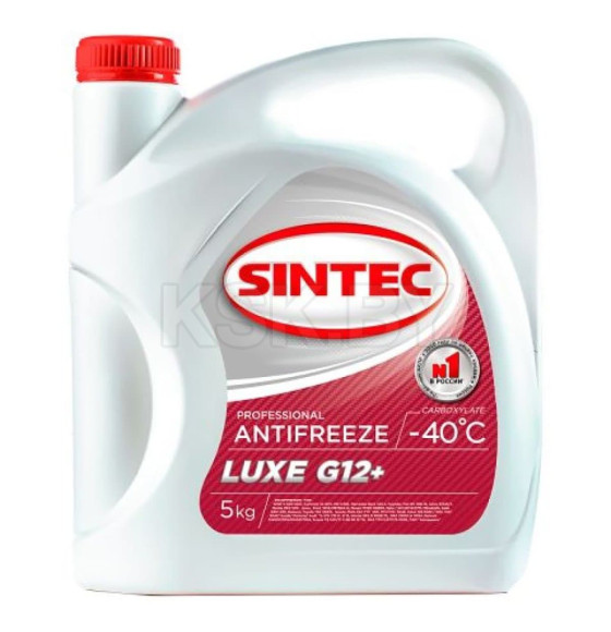 Антифриз SINTEC-40 G-12 Lux (красный) 5 кг