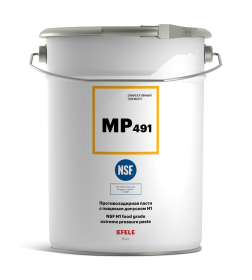 Паста высокотемпературная монтажная (ведро 5 кг) EFELE MP-491 91631