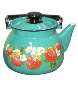 Чайник сферический 3,0 л Грациозный бирюзовый КМЗ 42115-123/6