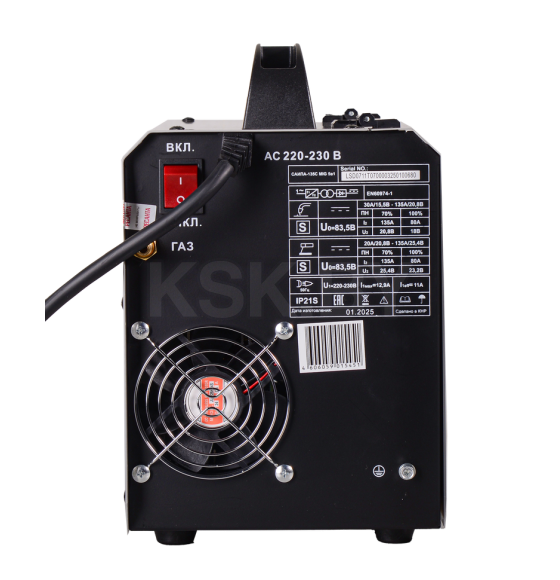 Полуавтомат сварочный Ресанта САИПА-135С (САИПА-135) (MIG/MAG) (65/7) 