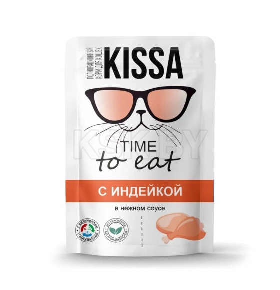 Корм для кошек с Индейкой в соусе ТМ 