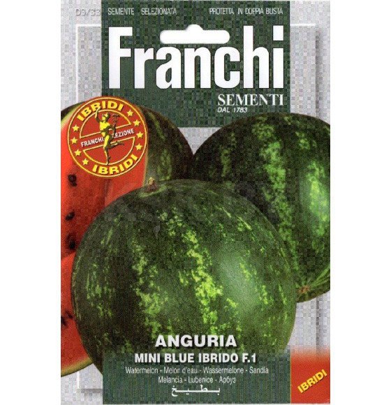 Арбуз Мини Блю F1 0,25 г семена  Franchi