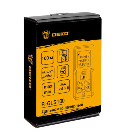 Дальномер лазерный DEKO R-GLS100