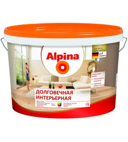 Краска в/д внутр. Alpina Долговечная интерьерная База 1, 5 л  (7,5 кг)