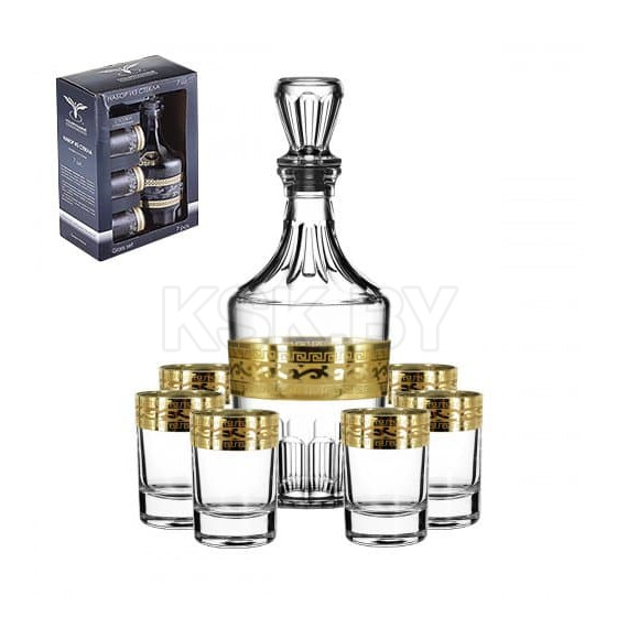 Графин с 6 стопками Promsiz EAV08-1160/837/S/J/7 (77799) 