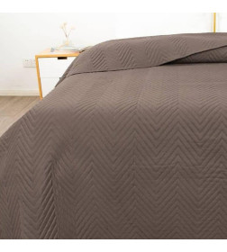 Покрывало MATEX DECORATIVE COVER. GEOMETRY. Размер: 200x220 Цвет: темно-коричневый