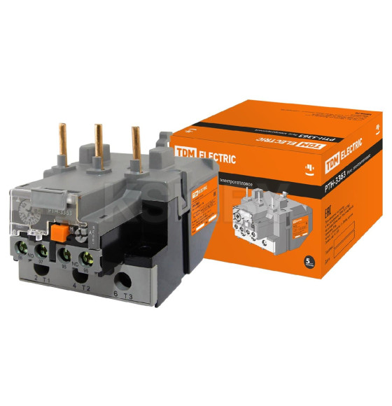 Реле электротепловое РТН-3363 63-80А TDM SQ0712-0017 (SQ0712-0017) 