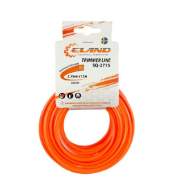 Леска для триммера 2,7 мм х 15 м сечение квадрат ELAND SQ-2715