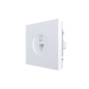 Розетка компьютерная 1-я белая Lezard ZIMA 704-0288-140 (704-0288-140)