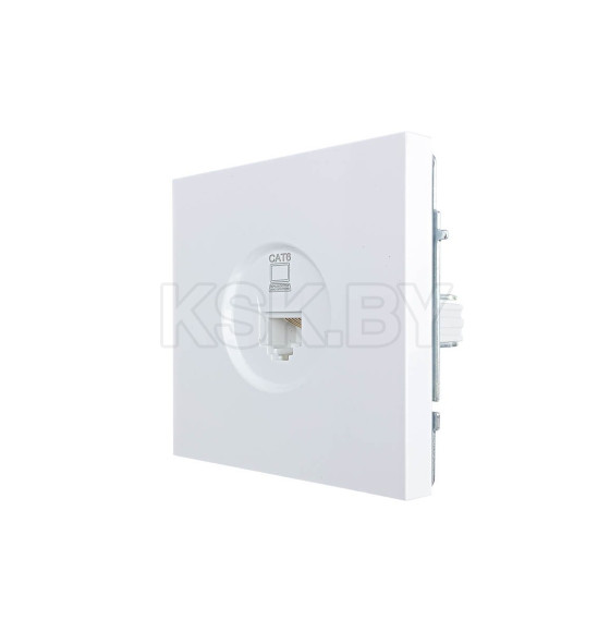 Розетка компьютерная 1-я белая Lezard ZIMA 704-0288-140 (704-0288-140)