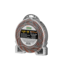 Леска 3.0 мм х 56 м сечение витой квадрат ALULON TWIST STARTUL GARDEN ST6046-30