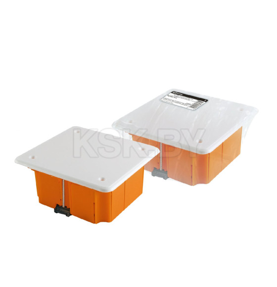 Коробка распаечная СП 92х92х45 мм, крышка, пластиковые лапки, IP20 TDM SQ1403-1022 (SQ1403-1022) 