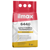 Шпатлевка полимерная белая ilmax 6440, 5кг