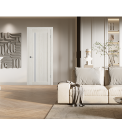 Дверное полотно Atum Pro 34X Artic Oak White cloud  2000х900х39мм