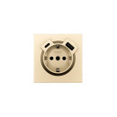 Розетка 1-я с з/к TC + USB разъем золото Lezard ZIMA 704-3688-181TC (704-3688-181TC) 