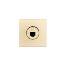 Розетка компьютерная 1-я золото Lezard ZIMA 704-3688-140 (704-3688-140) 