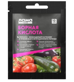 Борная кислота 10 г Лама Торф