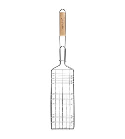 Решётка - гриль для рыбы maclay, 31x12 см, нержавеющая сталь 10145891