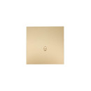 Кнопка звонка золото безвинтовой зажим/клемма Lezard ZIMA 704-3688-103QC (704-3688-103QC) 