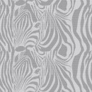 Коврик для ванной комнаты "Элемент" 1,3х12 м - "Зебра" серая (23001-brown) 