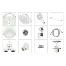 Душевая кабина Domani-Spa Delight Slim 128 L DS01DS128LLWM00 (DS01DS128LLWM00) 