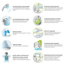Душевая кабина Domani-Spa Delight Slim 128 high R DS01DS128RHBT00 (DS01DS128RHBT00) 