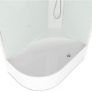 Душевая кабина Domani-Spa Delight Slim 128 high R DS01DS128RHWM00 (DS01DS128RHWM00) 