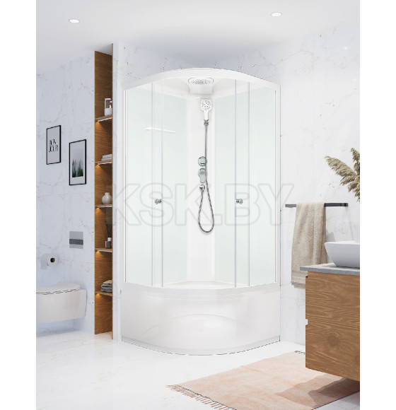 Душевая кабина Domani-Spa Delight Slim 88 high DS01DS88HWM00 (DS01DS88HWM00) 