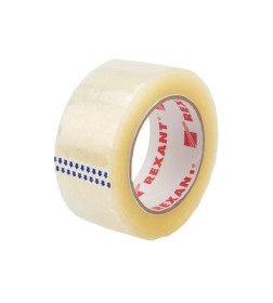 Скотч упаковочный 48 мм х 150 м 50 мкм (прозрачный) REXANT 09-4204