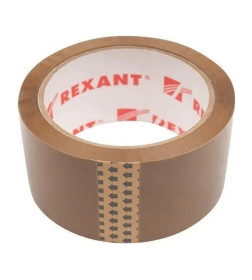 Скотч упаковочный 48 мм x 66 м 50 мкм (коричневый) REXANT 09-4212