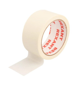 Лента малярная 48 мм х 30 м (крепп) REXANT 09-4443