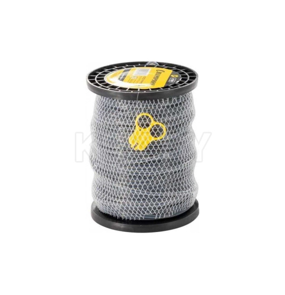 Леска для триммера 4.5 мм х 108 м Round сечение круг + нож CHAMPION C7109 (C7109) 