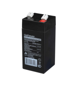 Аккумулятор свинцово-кислотный GoPower LA-445 4V 4.5Ah (1/20)