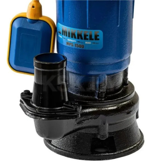 Насос дренажно-фекальный MIKKELE MPS-1500 (MPS1500MIK) 