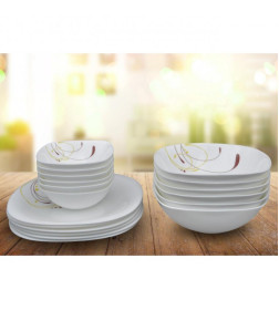 Столовый набор (18пр.) Lavenir "Модена" 620/180 мл, 20/17/11 см,8,5/7,5/5" 18PC LFP 7081