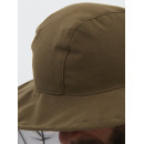 Панама-накомарник HUNTSMAN Антигнус c кольцом Хаки 58 ткань Смесовая