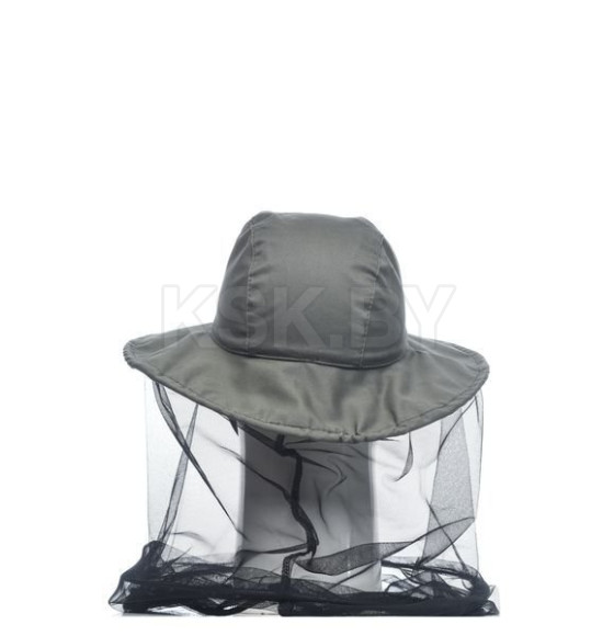 Панама-накомарник HUNTSMAN Антигнус c кольцом Хаки ткань Cotton 58